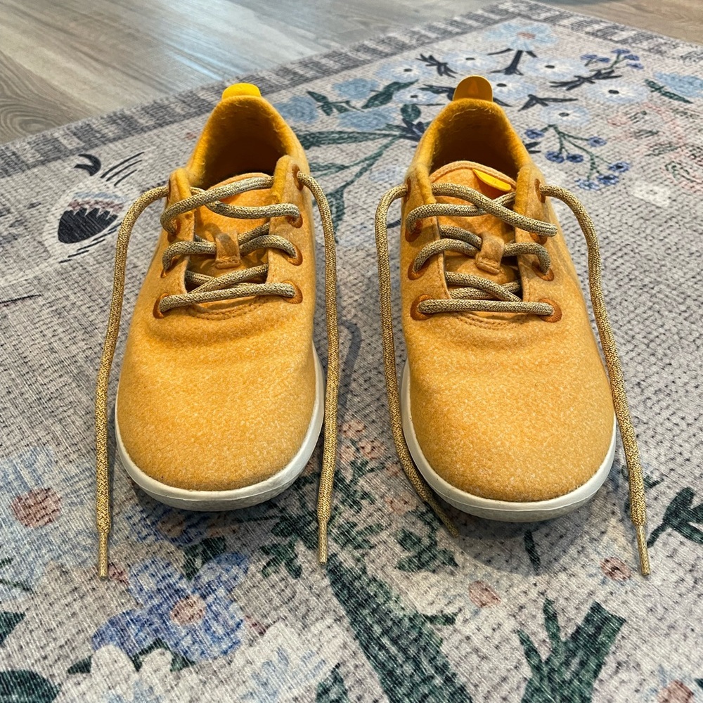 Allbirds Women’s Wool Runners, Size 9, Color Yellow